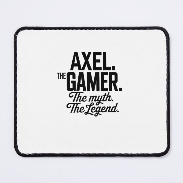 Item preview, Axel The Gamer The Myth The Legend Axel Name - Funny Gamer Quote design designed and sold by Oussinc.