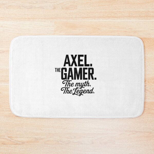 Item preview, Axel The Gamer The Myth The Legend Axel Name - Funny Gamer Quote design designed and sold by Oussinc.