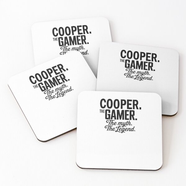 Item preview, Cooper The Gamer The Myth The Legend Cooper Name - Funny Gamer Quote design designed and sold by Oussinc.