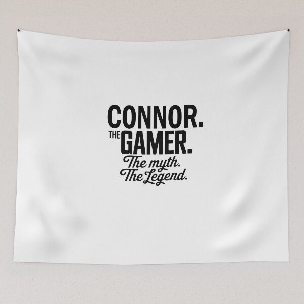 Item preview, Connor The Gamer The Myth The Legend Connor Name - Funny Gamer Quote design designed and sold by Oussinc.