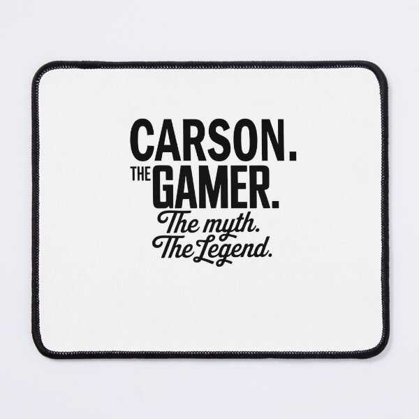 Item preview, Carson The Gamer The Myth The Legend Carson Name - Funny Gamer Quote design designed and sold by Oussinc.