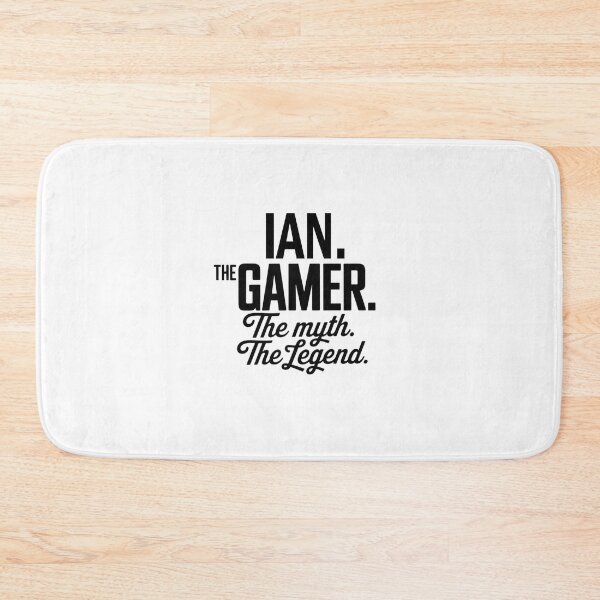 Item preview, Ian The Gamer The Myth The Legend Ian Name - Funny Gamer Quote design designed and sold by Oussinc.