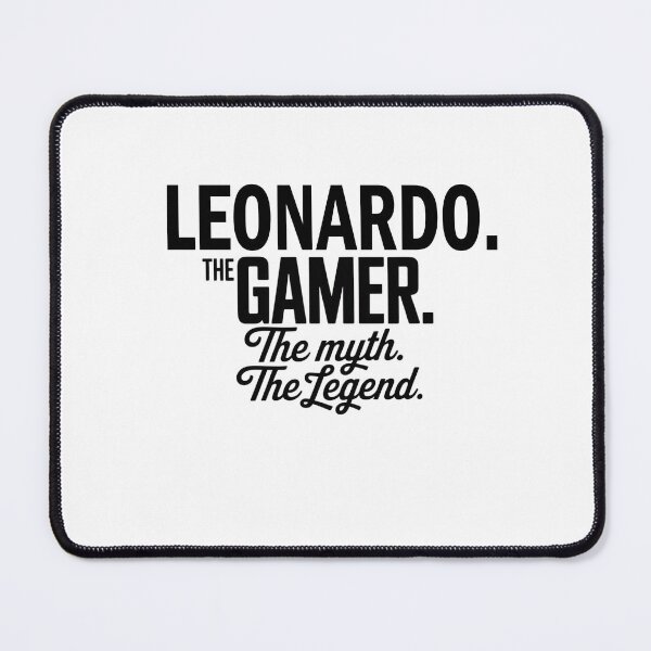 Item preview, Leonardo The Gamer The Myth The Legend Leonardo Name - Funny Gamer Quote design designed and sold by Oussinc.