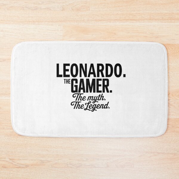 Item preview, Leonardo The Gamer The Myth The Legend Leonardo Name - Funny Gamer Quote design designed and sold by Oussinc.
