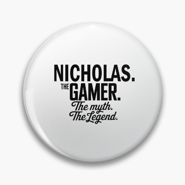 Item preview, Nicolás el jugador El mito La leyenda Nombre Nicolás - Diseño de cita divertida de jugador designed and sold by Oussinc.