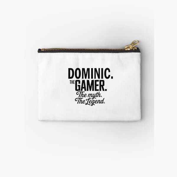 Item preview, Dominic The Gamer The Myth The Legend Dominic Name - Funny Gamer Quote design designed and sold by Oussinc.