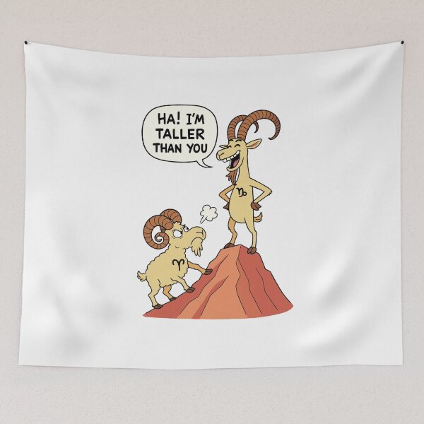 Item preview, Competitive Capricorn vs Fiery Aries [colour] designed and sold by D - Magic.