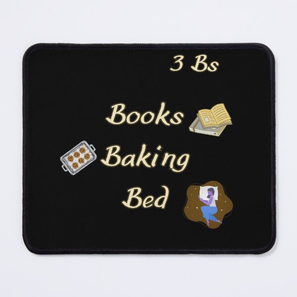Item preview, 3Bs I enjoy - Books, baking and my bed designed and sold by serenebookworm.