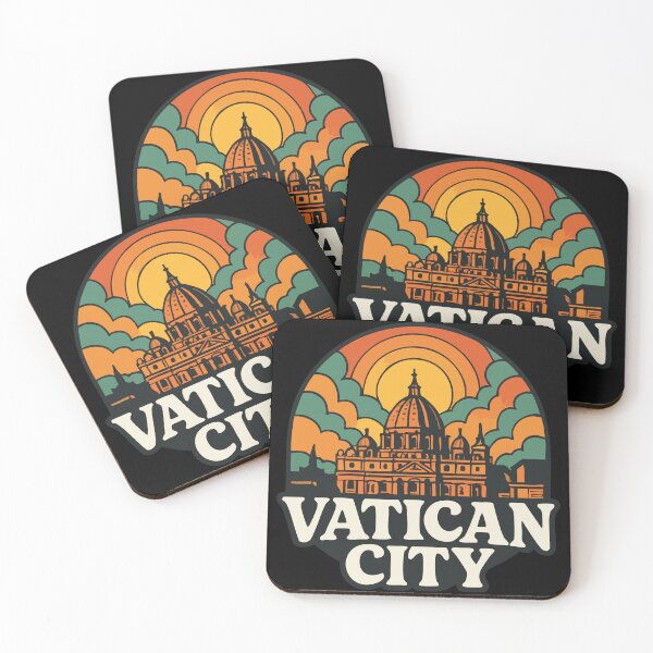 Item preview, Vatican City Italy Trippy Travel designed and sold by TomFrontierArt.