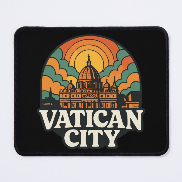 Item preview, Vatican City Italy Trippy Travel designed and sold by TomFrontierArt.