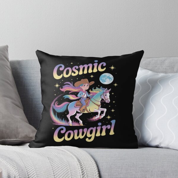 Item preview, Cosmic Rodeo Howdy Western Cute Cowboy Cowgirl Space designed and sold by PeteHomenick.