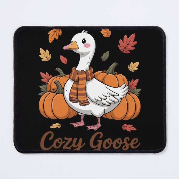 Item preview, Cozy Goose Pumpkin Fall Thanksgiving Love Silly Goose designed and sold by PeteHomenick.