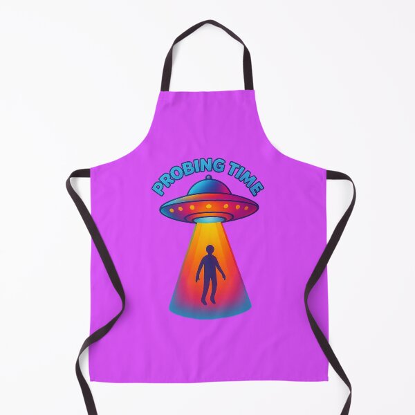 Item preview, Funny Colourful UFO Probing Time High Quality designed and sold by CRUCIBLE 2020.