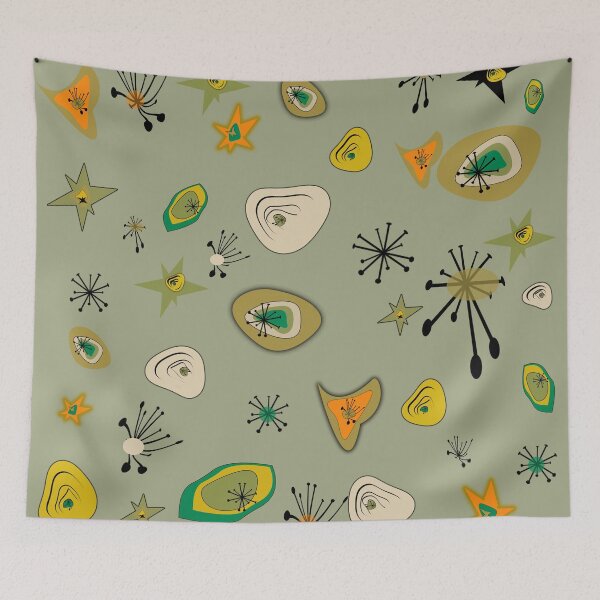 Item preview, Outer Space in Avocado designed and sold by WandaRichards.