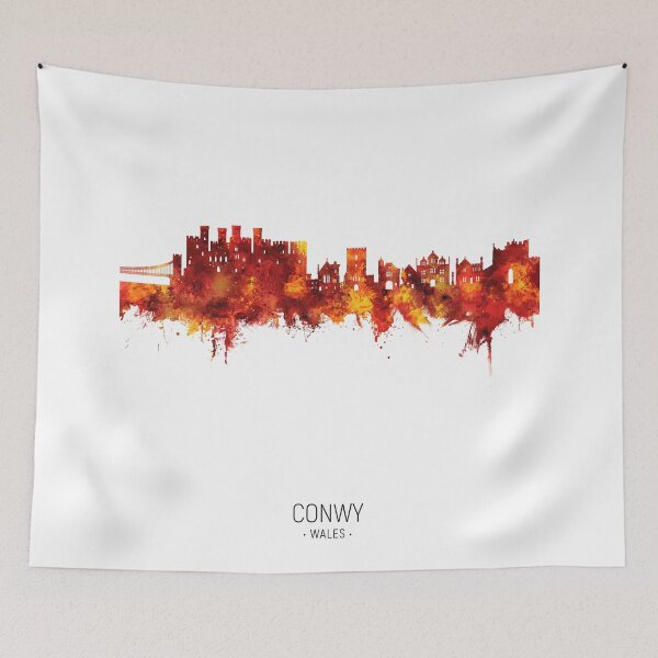 Item preview, Conwy Wales Skyline designed and sold by ArtPrints.