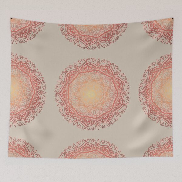 Item preview, Fall Inspired Mandala in Warm Autumnal Tones   designed and sold by MysticMagpie.
