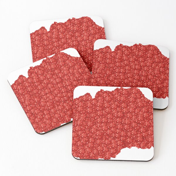 Item preview, Red Rhinestone Macedonia designed and sold by TheIconSmith.