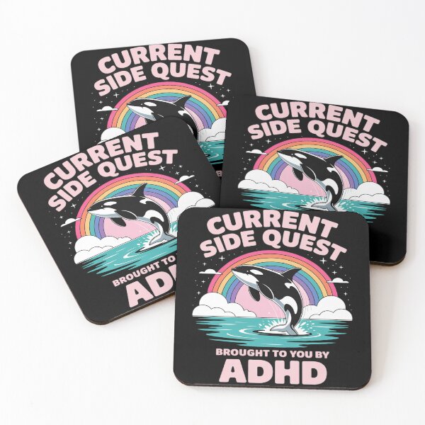 Item preview, Current Side Quest Brought to You by ADHD Mental Health designed and sold by PeteHomenick.