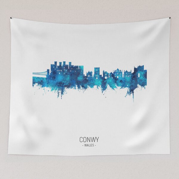 Item preview, Conwy Wales Skyline designed and sold by ArtPrints.