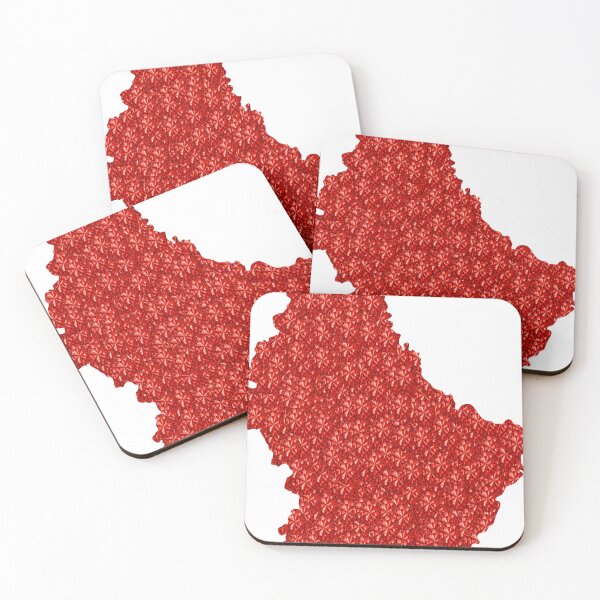 Item preview, Red Rhinestone Luxembourg designed and sold by TheIconSmith.