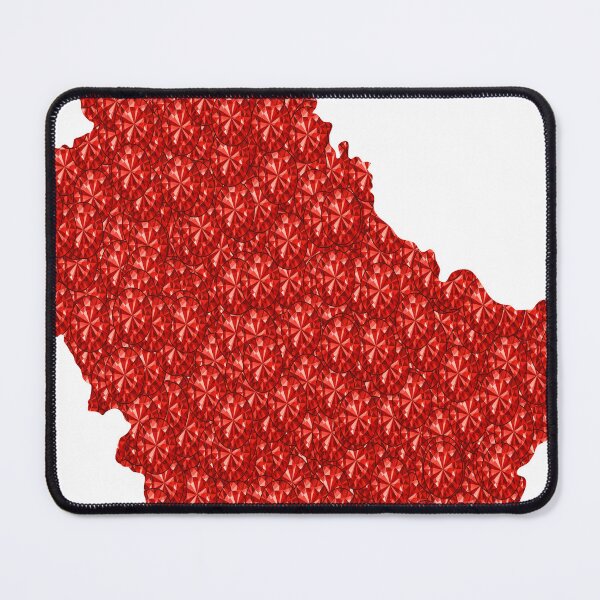 Item preview, Red Rhinestone Luxembourg designed and sold by TheIconSmith.