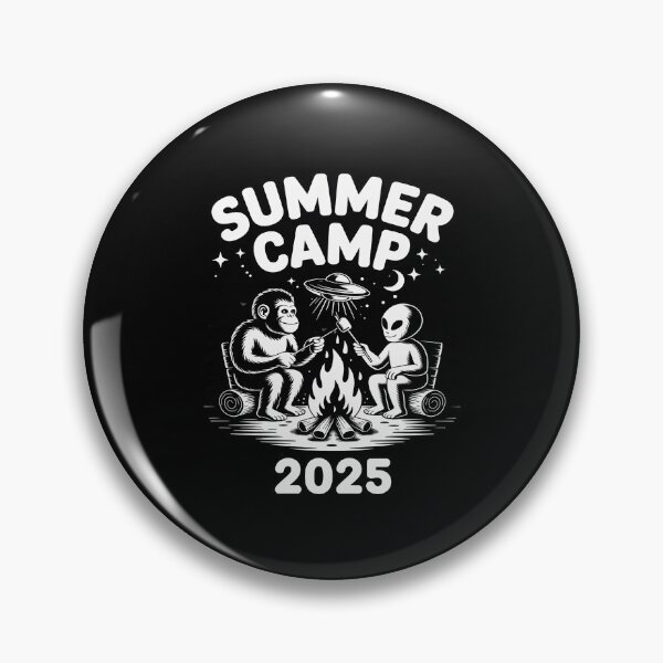 Item preview, Cute Best Summer Camp 2025 Crew Alien Bigfoot Camping Squad designed and sold by petrichorsworld.