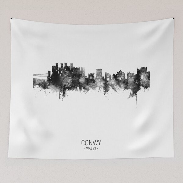 Item preview, Conwy Wales Skyline designed and sold by ArtPrints.