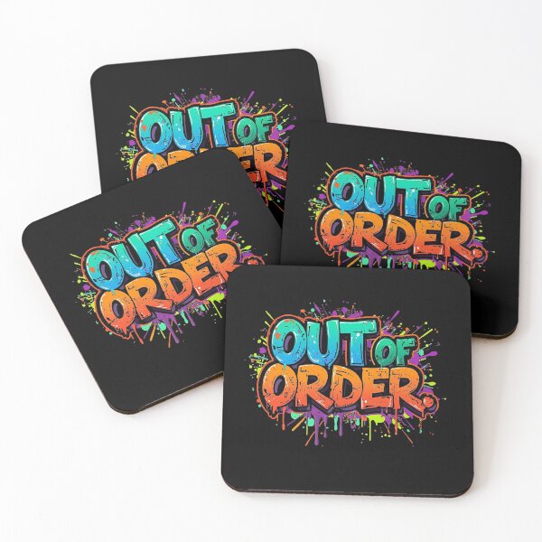 Item preview, Out of Order | Sarcastic Humor Design by Too Real Co designed and sold by TooRealCo.