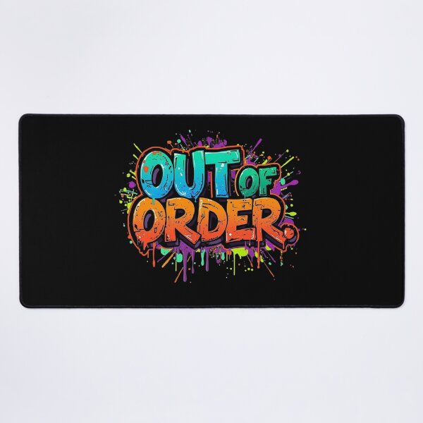 Item preview, Out of Order | Sarcastic Humor Design by Too Real Co designed and sold by TooRealCo.
