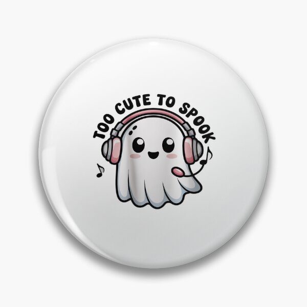 Item preview, Cute Ghost  Too Cute to Spook designed and sold by petrichorsworld.
