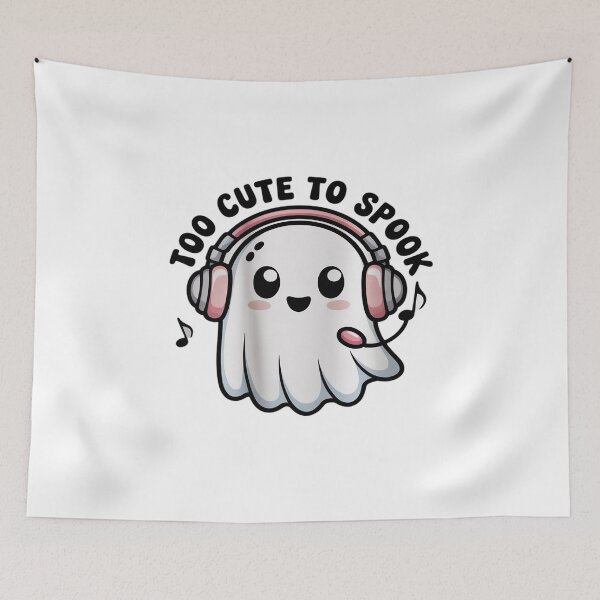 Item preview, Cute Ghost  Too Cute to Spook designed and sold by petrichorsworld.