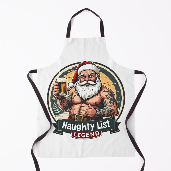 Item preview, Tattooed Santa Naughty List Legend designed and sold by SkullTroops.