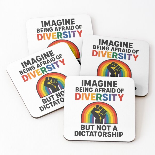 Item preview, Imagine Being Scared Of Diversity But Not Dictatorship designed and sold by Marcite.