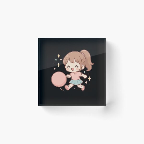 Item preview, Cute Kawaii Kickball sports designed and sold by DamioPolArt.