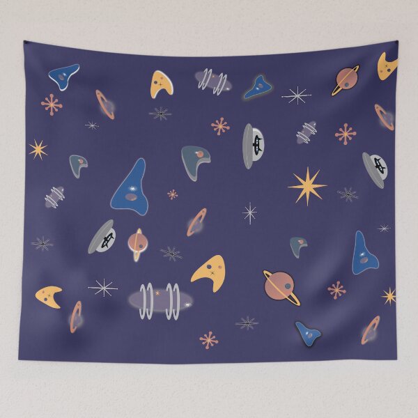 Item preview, A Night in Space designed and sold by WandaRichards.