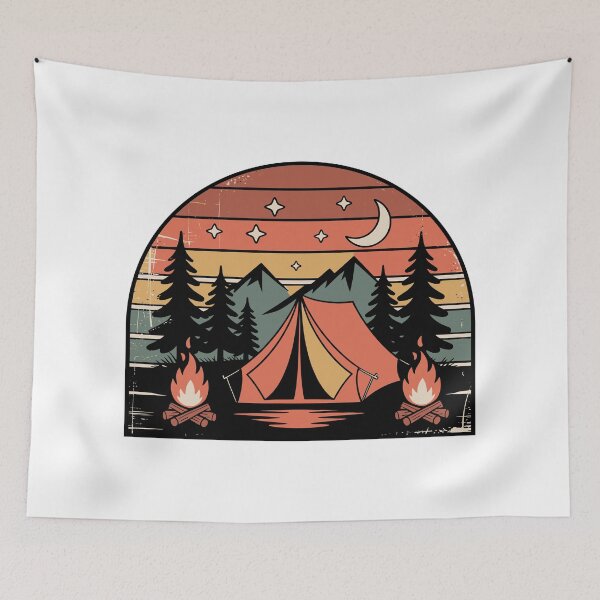 Item preview, Camping Under the Stars designed and sold by coconuttreezzz.