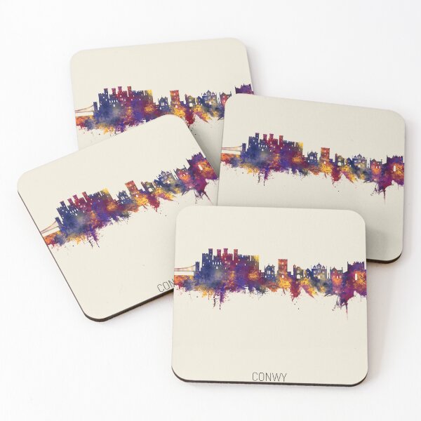 Item preview, Conwy Wales Skyline designed and sold by ArtPrints.