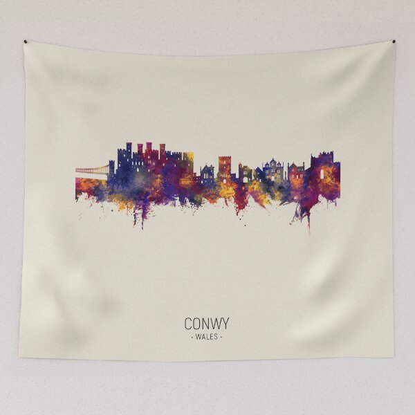 Item preview, Conwy Wales Skyline designed and sold by ArtPrints.