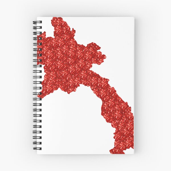 Item preview, Red Rhinestone Laos designed and sold by TheIconSmith.