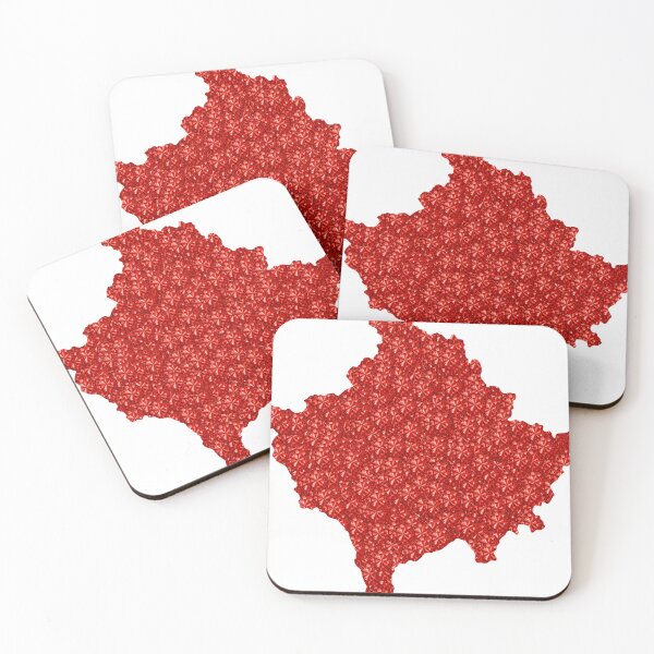 Item preview, Red Rhinestone Kosovo designed and sold by TheIconSmith.