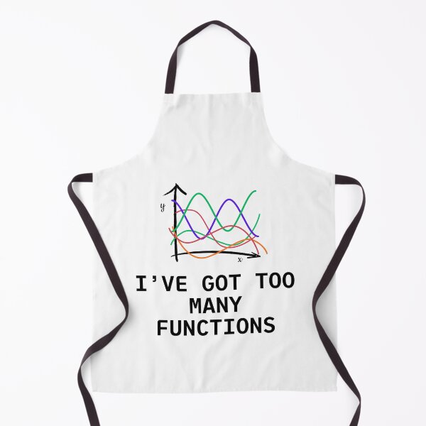 Item preview, Funny Math Joke - Too Many Functions designed and sold by DreamArtmaStudio.