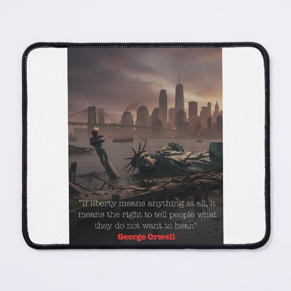 Item preview, If liberty means anything at all - George Orwell designed and sold by Funktastic Designs.
