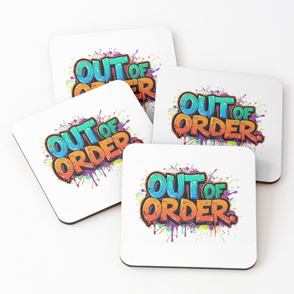 Item preview, Out of Order | Sarcastic Humor Design by Too Real Co designed and sold by TooRealCo.