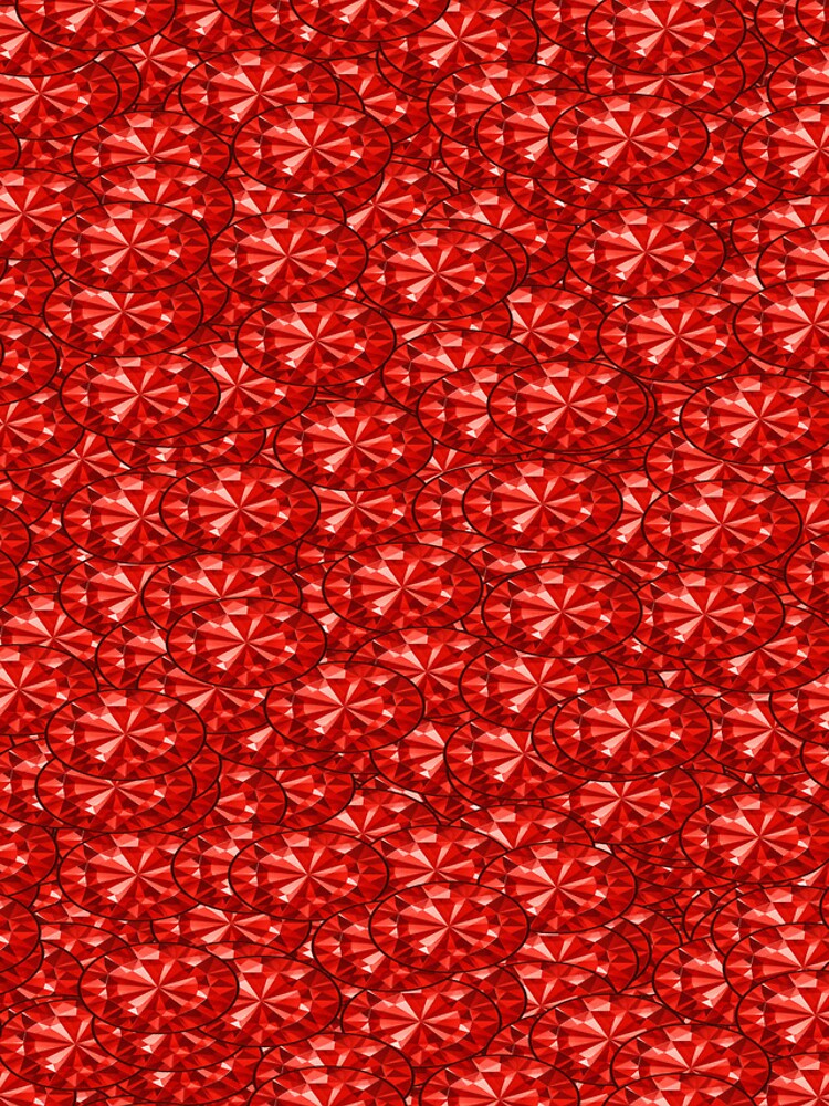 Thumbnail 4 of 4, Samsung Galaxy Phone Case, Red Rhinestone Kansas designed and sold by TheIconSmith.