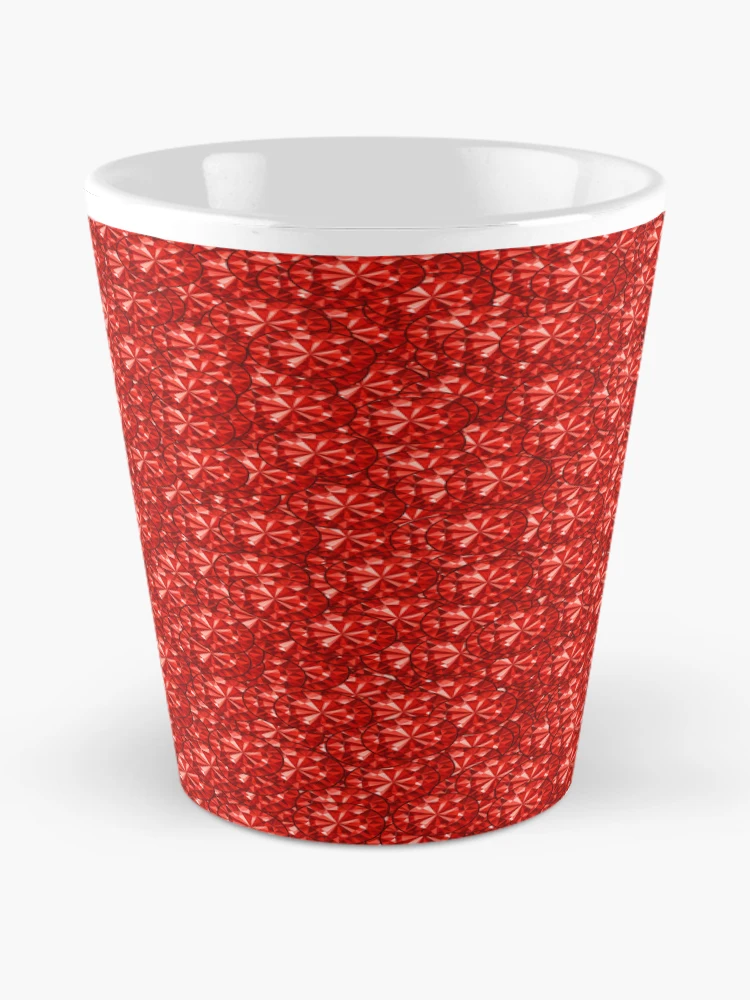 Thumbnail 2 of 4, Coffee Mug, Red Rhinestone Kansas designed and sold by TheIconSmith.