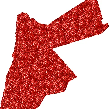 Artwork thumbnail, Red Rhinestone Jordan by TheIconSmith