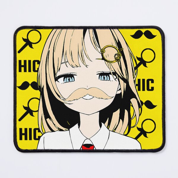 Item preview, Hololive En Amelia Watson Smug Mustache designed and sold by Ramonpencer.