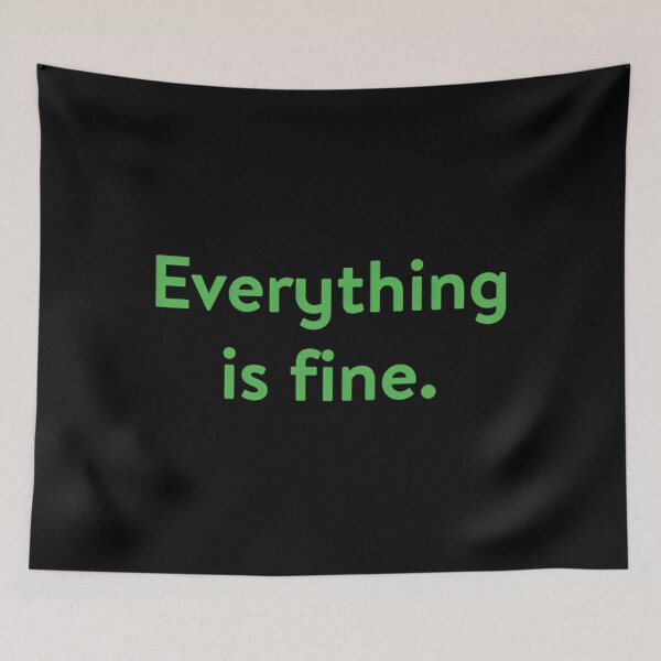 Item preview, The Good Place - Everything Is Fine designed and sold by Varadialina.