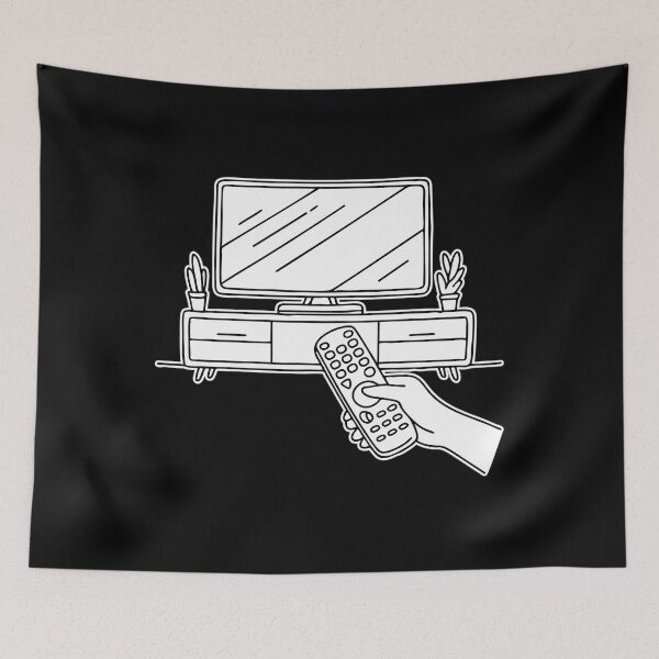 Item preview, Hand Holding A Tv Remote Clicking Through Channels In A Living Room designed and sold by EttaYopp.