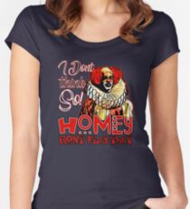 Homey dont play that Women's Fitted Scoop T-Shirt
